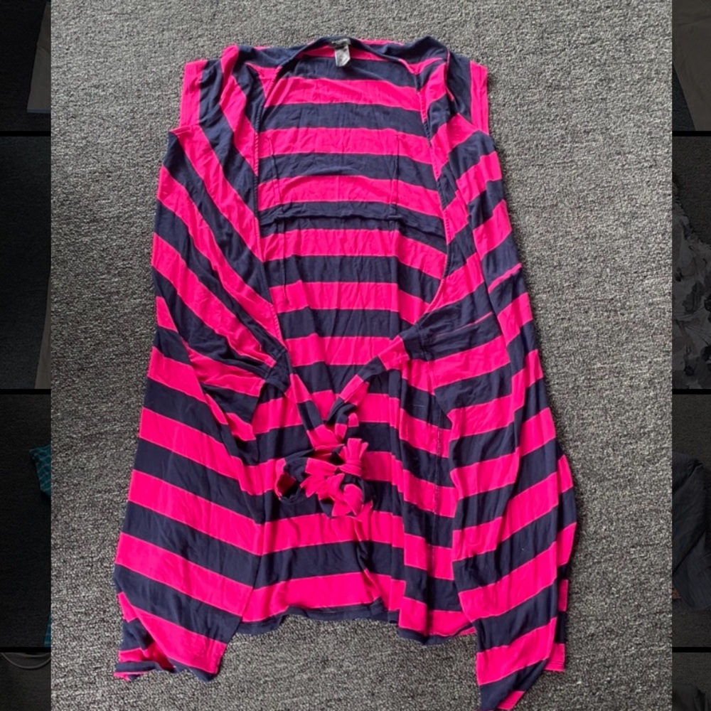 a vest/ cover up